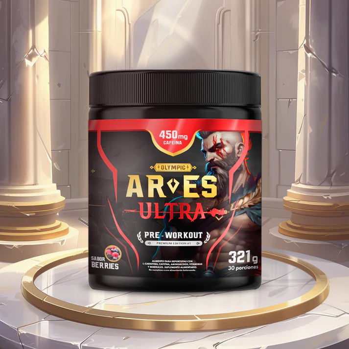 PROTEINA WHEY 2KG Vainilla + PRE ENTRENO ARES + CREATINA APOLO 300GR