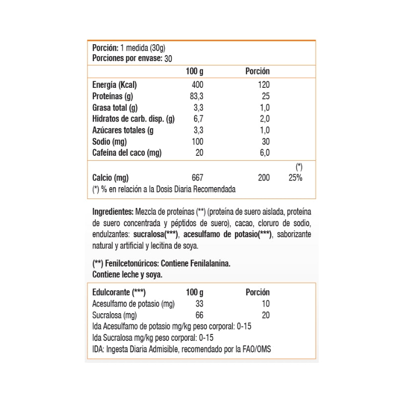PROSTAR 100% Whey Protein – 2 lbs / 30 servicios, chocolate créme