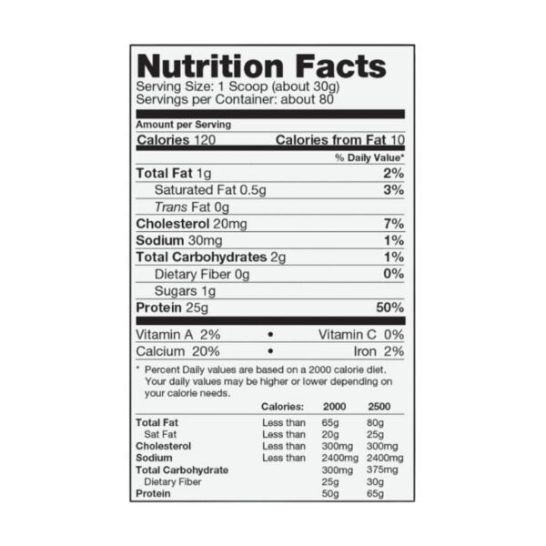 PROSTAR 100% Whey Protein – 5.28 lbs / 80 servicios, Chocolate Créme