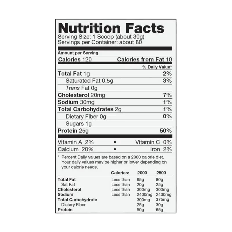 PROSTAR 100% Whey Protein – 5.28 lbs / 80 servicios, vainilla créme