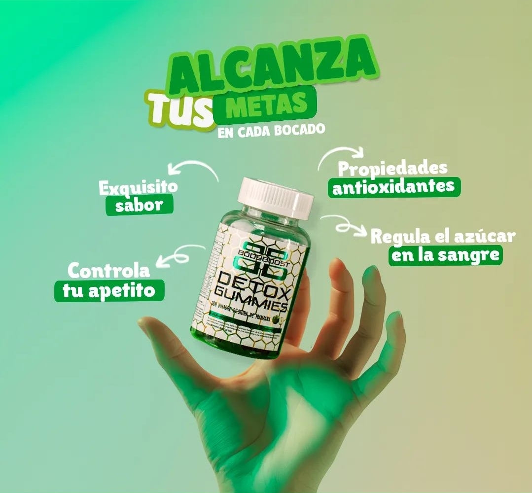 Gomitas con Vinagre de Manzana - 60 Unidades