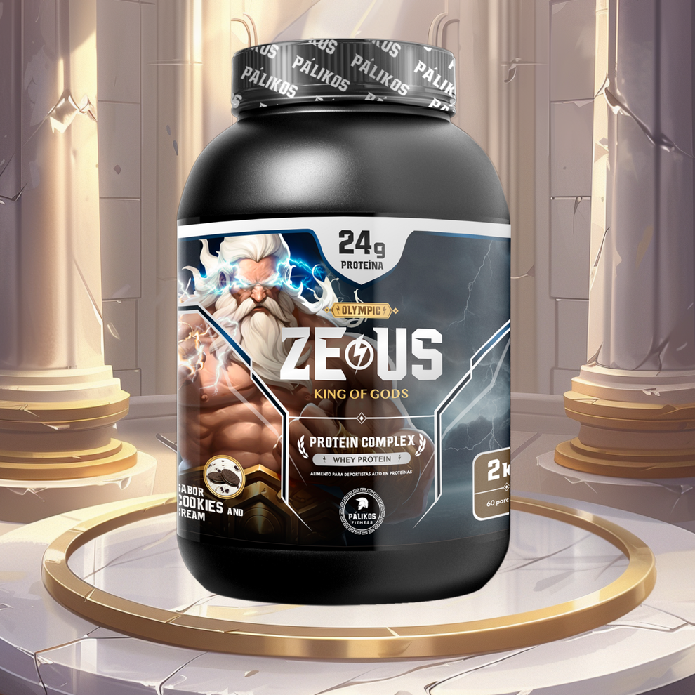 ZEUS COMPLEX Whey Protein 2 Kg - Cookies and Cream