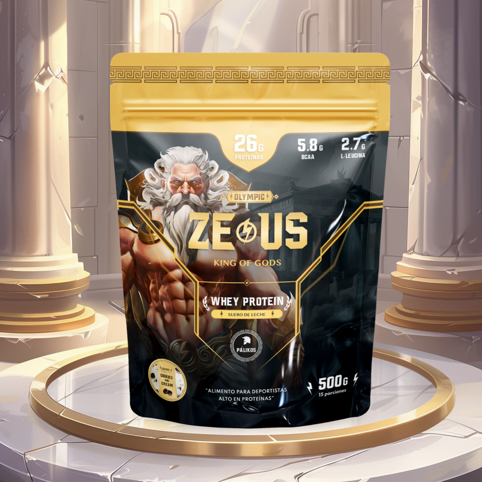 ZEUS Whey Protein 500 Gr - Cookies and Cream