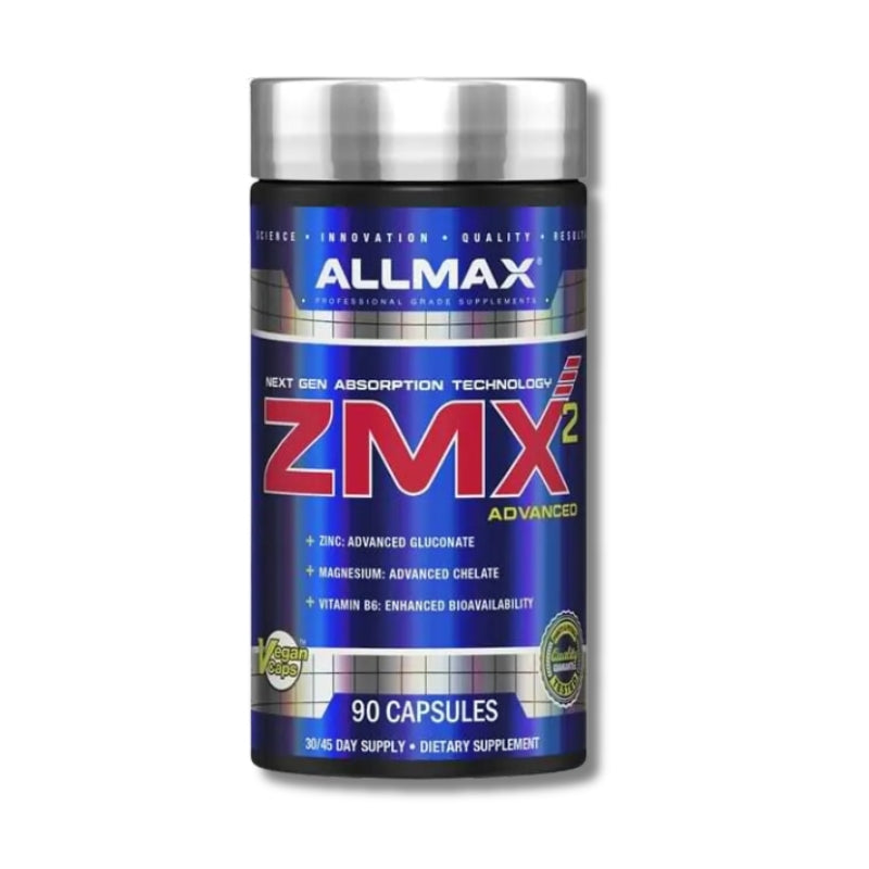 ZMX 2 – Suplemento de Zinc, Magnesio y Vitamina B6 – 90 cápsulas