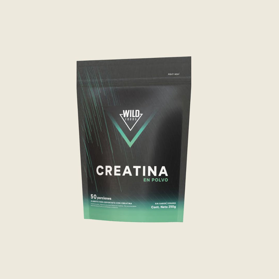 CREATINA WILD FOODS Monohidratada 250 Gr