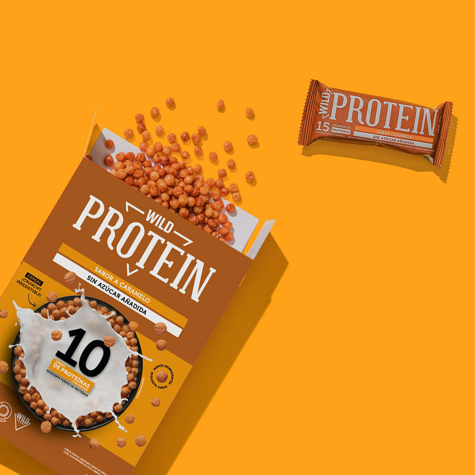 CEREAL CARAMELO Wild Protein 280 Gr