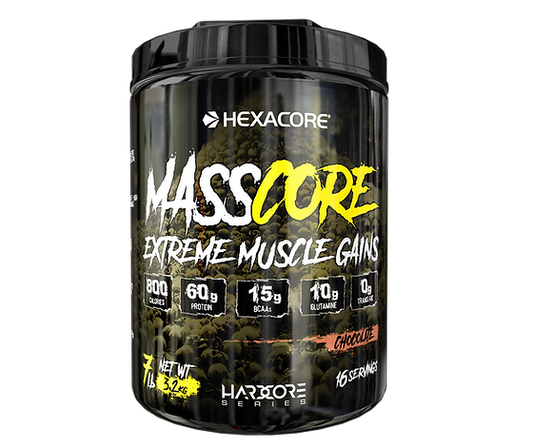 MassCore EXTREME Muscle Gains – 7 lbs / 16 servicios, chocolate
