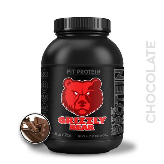 FIT PROTEIN 100% WHEY GRIZZLYBEAR 2 Kg CHOCOLATE