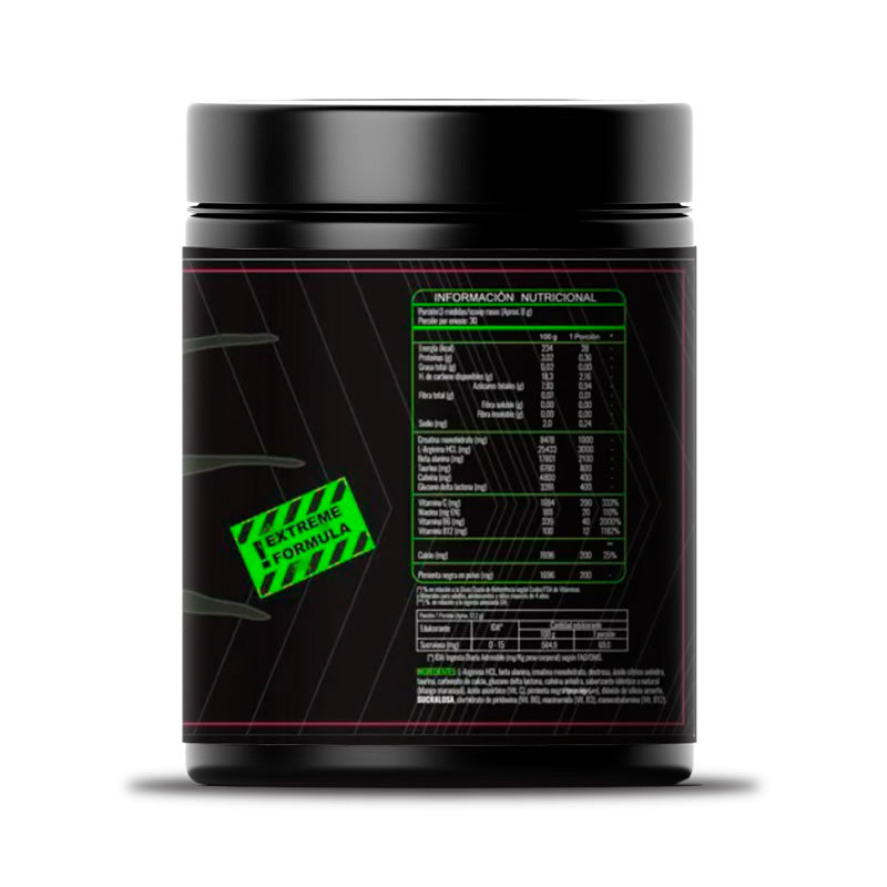 PRE WORKOUT MASACRE MIAMI VICE Grizzly Bear 240 Gr