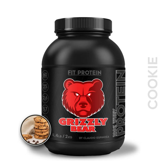 FIT PROTEIN 100% WHEY GRIZZLYBEAR 2 Kg COOKIE AND CREAM