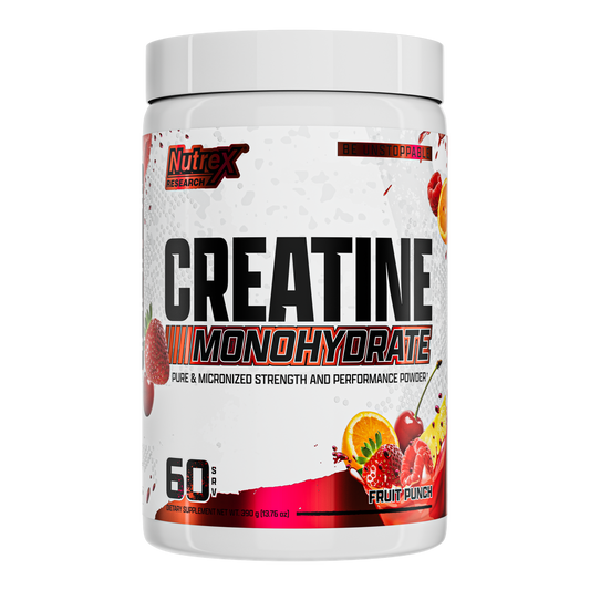 Monohidrato de Creatina, Fruit Punch, 390 g (13,76 oz)