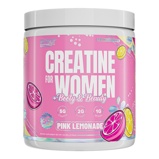 Creatine For Women + Booty & Beauty - 30 Servicios - Pink Lemonade - Nutrex