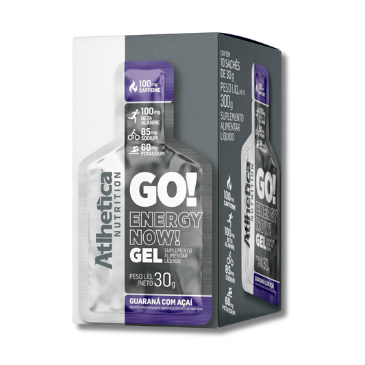 GEL GO! Energy Now! – 10 sachets / 30 grs, guaraná con acaí