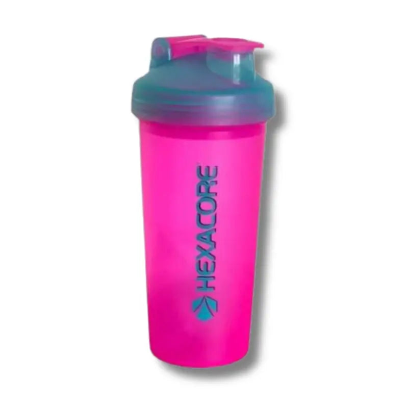 Shaker HEXACORE c/batidor Pink – 700 ml