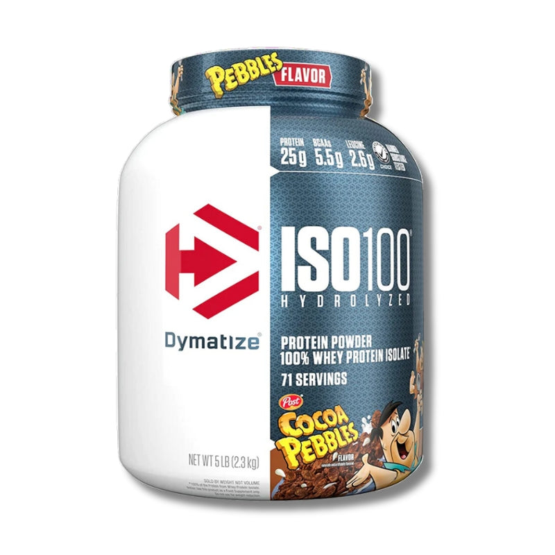ISO 100 Hydrolyzed – 5 lbs / 71 servicios, Cocoa Pebbles