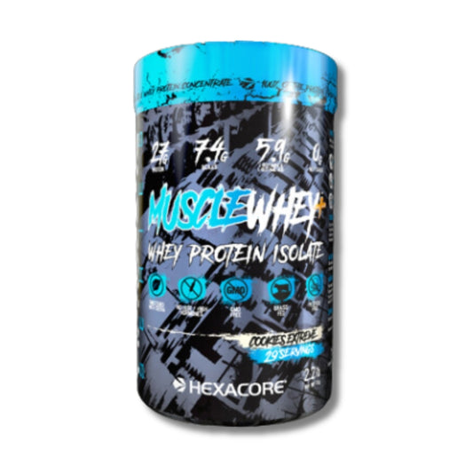 MUSCLE WHEY ISOLATE – 2.2 lbs / 29 servicios, Cookies Extreme