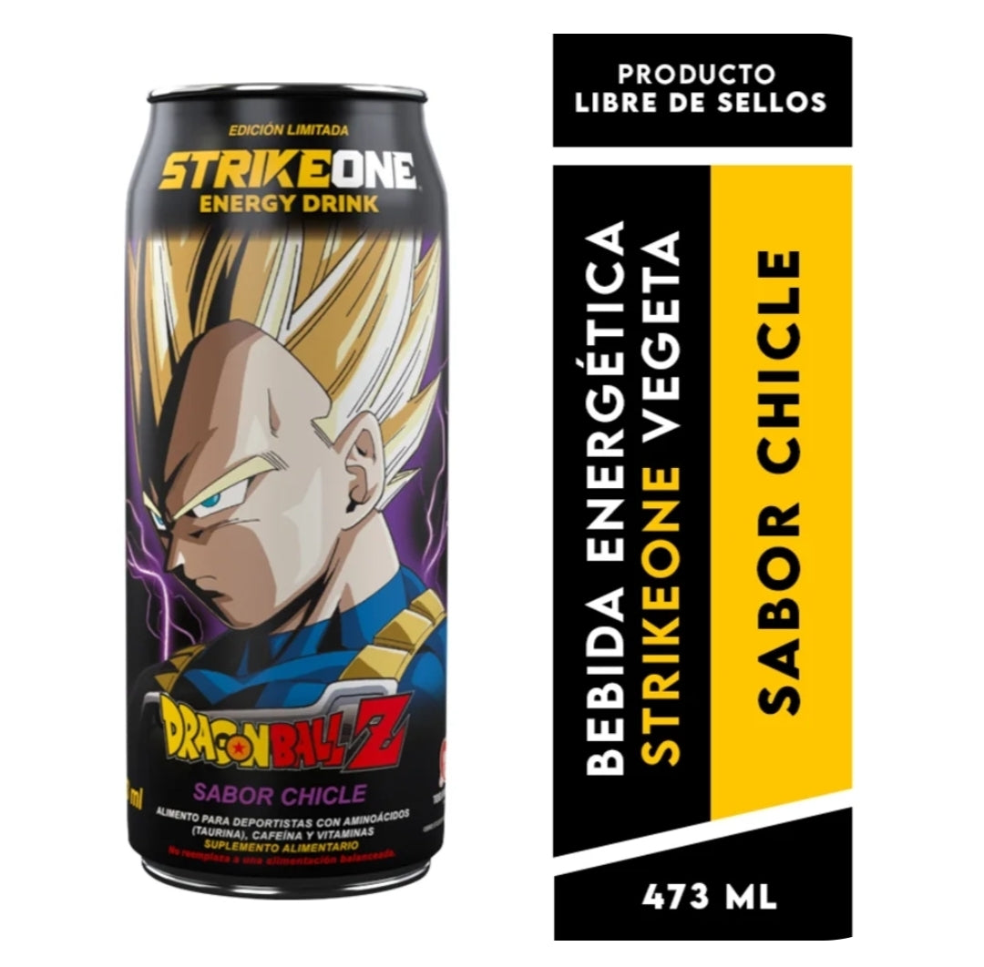 Bebida Energética StrikeOne 6 Unid (473ml). Surtidas.