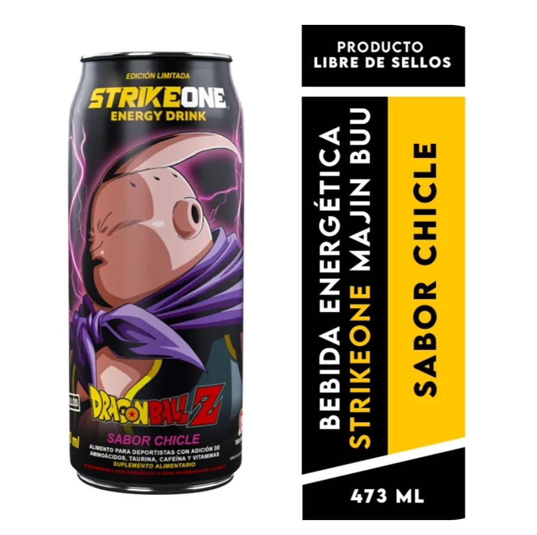 Bebida Energética StrikeOne 6 Unid (473ml). Surtidas.