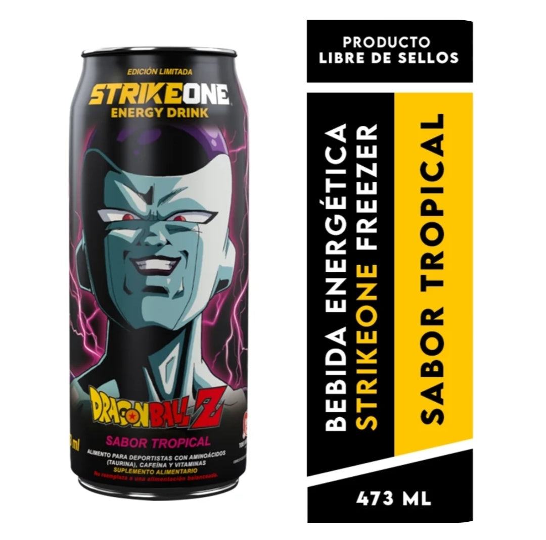 Bebida Energética StrikeOne 6 Unid (473ml). Surtidas.