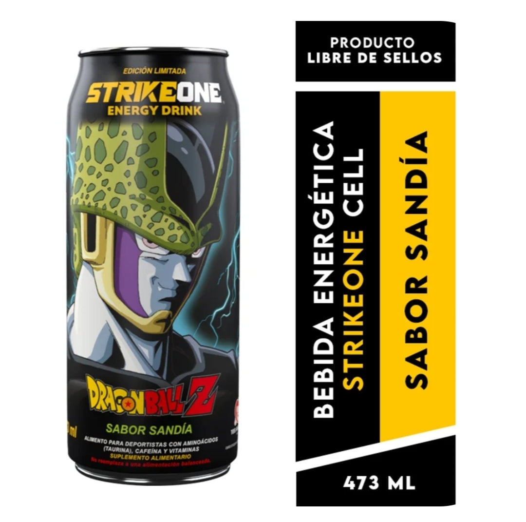 Bebida Energética StrikeOne 6 Unid (473ml). Surtidas.