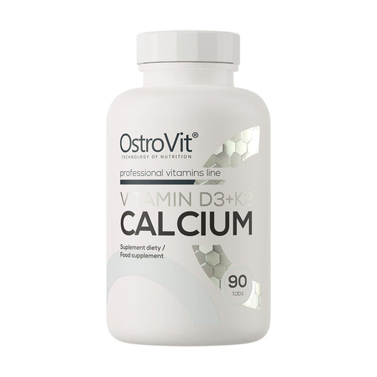 CALCIO Vitamina D3+K2 OSTROVIT – 90 tabs / 90 servicios