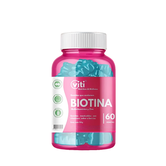 GOMITAS CON BIOTINA