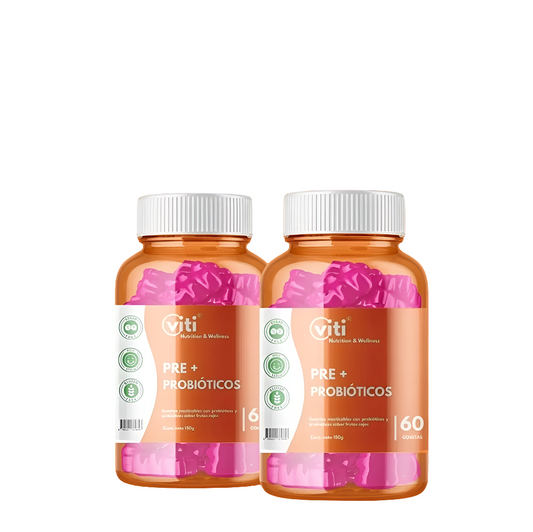 GOMITAS CON PRE + PROBIÓTICOS (PACK 2 MESES)