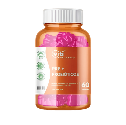 GOMITAS CON PRE + PROBIÓTICOS