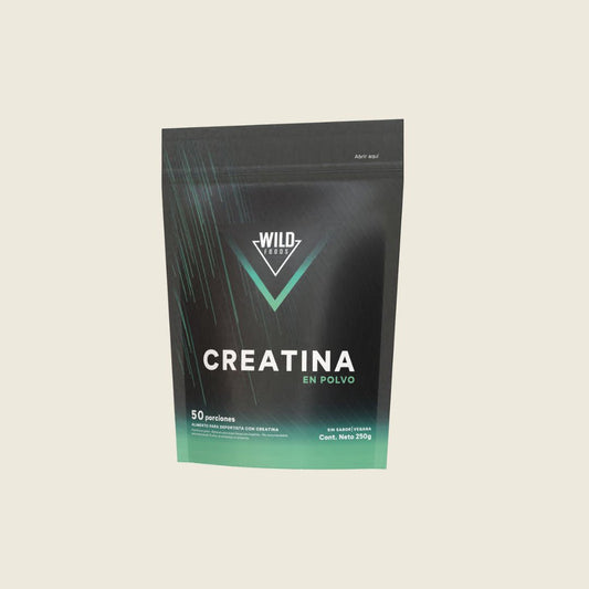 CREATINA WILD FOODS Monohidratada 250 Gr