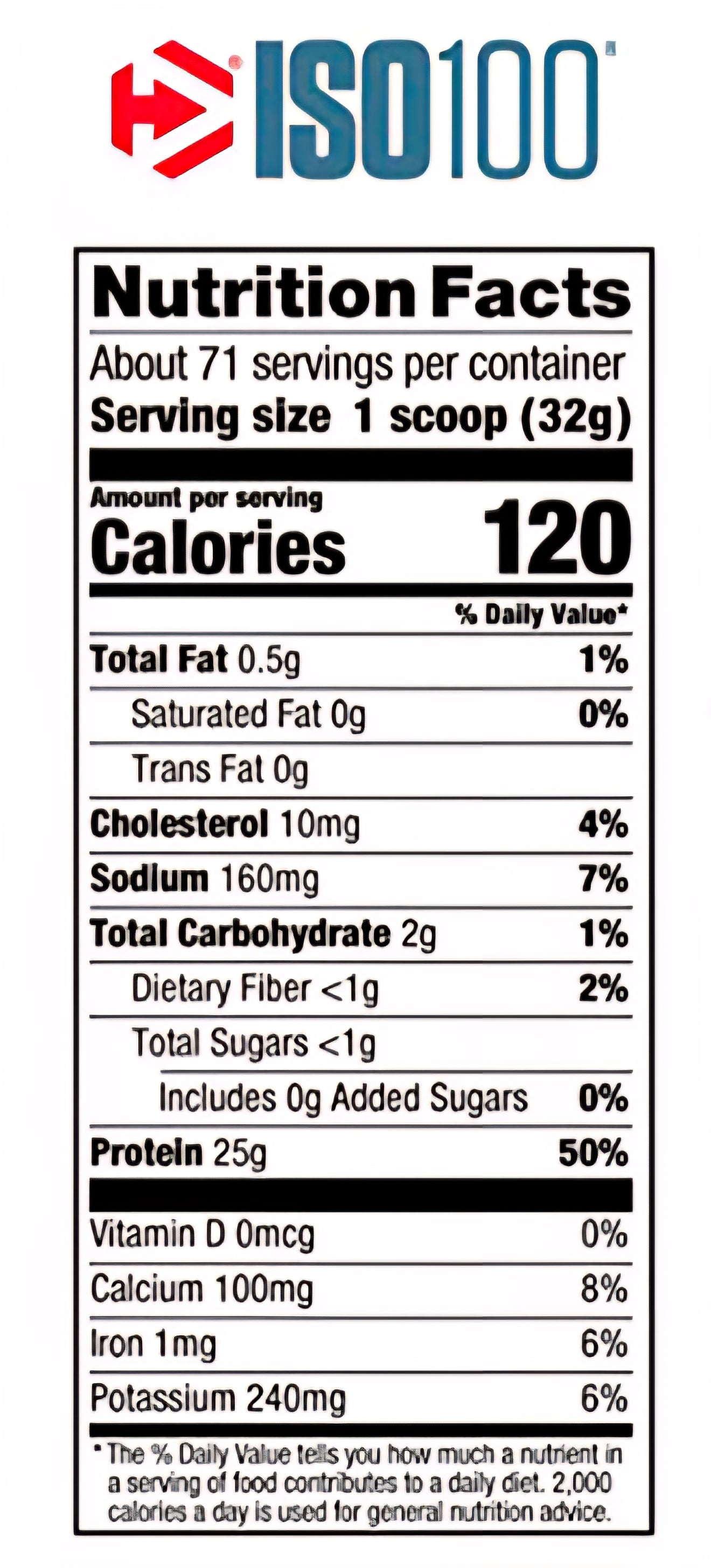 ISO 100 Hydrolyzed – 5 lbs / 71 servicios, Chocolate Peanut Butter