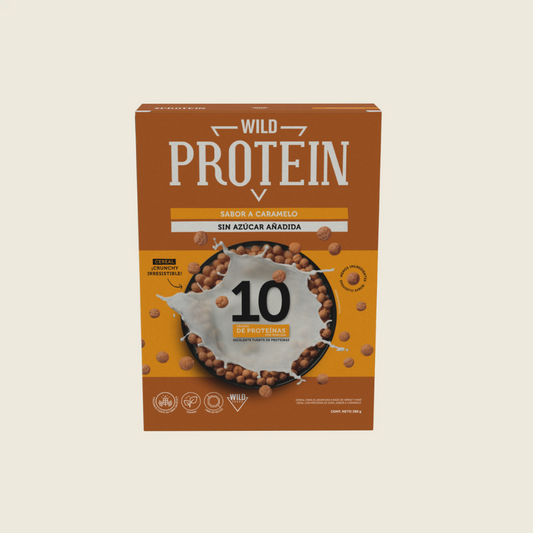 CEREAL CARAMELO Wild Protein 280 Gr